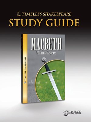 cover image of Macbeth Study Guide